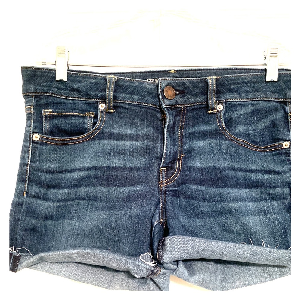 Dark Wash American Eagle Shorts